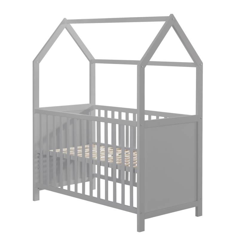 roba Hausbett 60 x 120 cm, FSC zertifiziert, taupe, 6-fach verstellbar, als Baby- & Beistellbett geeignet roba Hausbett 60 x 120 cm, FSC zertifiziert, taupe, 6-fach verstellbar, als Baby- & Beistellbett geeignet