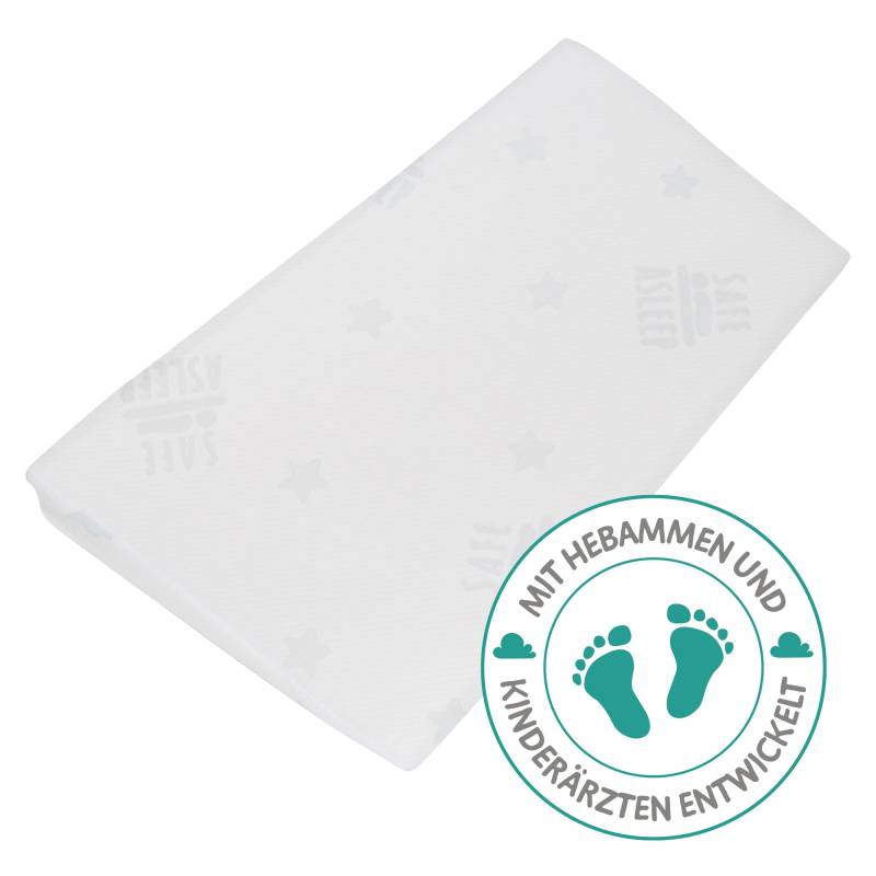 roba Keilkissen 'safe asleep®', Air, LxBxH: 60 x 35 x 8,5 cm, mit Jacquard-Bezug, gelochter Matratzenkern