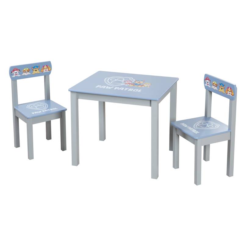 roba Kindersitzgruppe 'Paw Patrol' - 2 Kinderstühle & Tisch für Kinder - Blau / Grau roba Kindersitzgruppe 'Paw Patrol' - 2 Kinderstühle & Tisch für Kinder - Blau / Grau