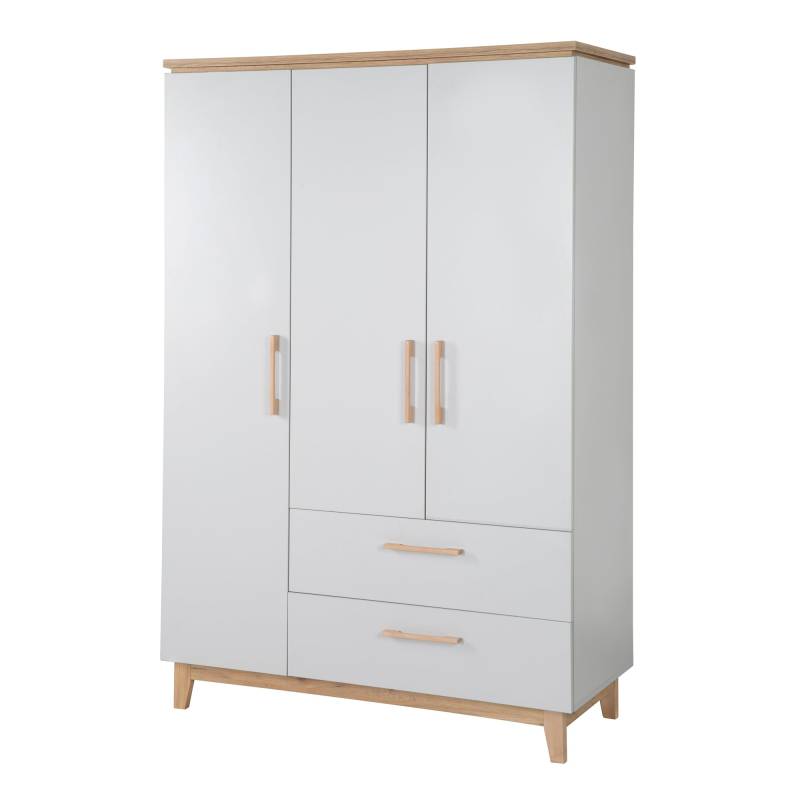 roba Kleiderschrank 'Caro', 3 Türen, 2 Schubladen, mit Soft Close-Technik, Drehtürenschrank roba Kleiderschrank 'Caro', 3 Türen, 2 Schubladen, mit Soft Close-Technik, Drehtürenschrank