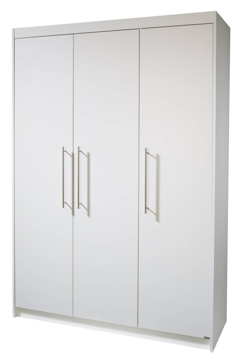 roba Kleiderschrank 'Maren', 3-türiger Drehtürenschrank, in 190 x 131 x 52 cm, weiß roba Kleiderschrank 'Maren', 3-türiger Drehtürenschrank, in 190 x 131 x 52 cm, weiß