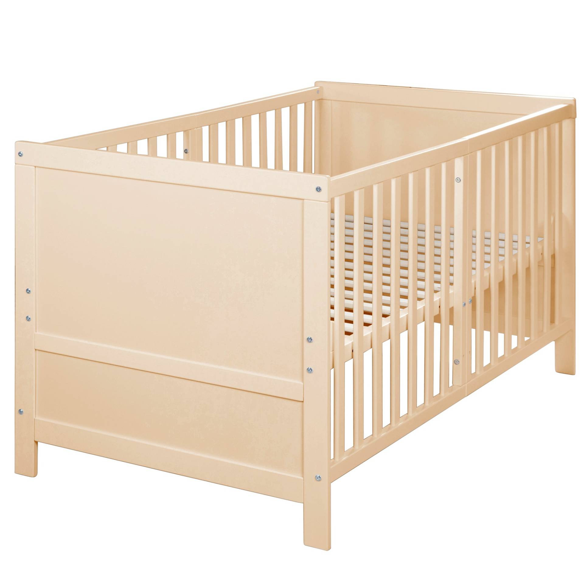 roba Kombi-Kinderbett EASY SLEEP 70x140 inkl. Umbauecken - Holz natur