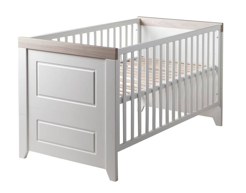 roba Kombi-Kinderbett 'Felicia', 70 x 140 cm, weiß, höhenverstellbar, 3 Schlupfsprossen, umbaubar roba Kombi-Kinderbett 'Felicia', 70 x 140 cm, weiß, höhenverstellbar, 3 Schlupfsprossen, umbaubar