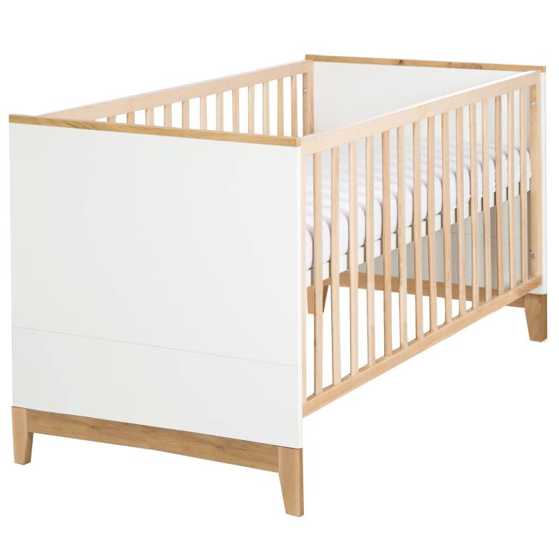 roba Kombi-Kinderbett 'Finn', 70 x 140 cm, höhenverstellbar, 3 Schlupfsprossen, umbaubar roba Kombi-Kinderbett 'Finn', 70 x 140 cm, höhenverstellbar, 3 Schlupfsprossen, umbaubar