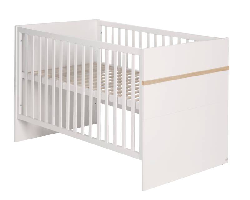 roba Kombi-Kinderbett 'Pia', 70 x 140 cm, weiß, höhenverstellbar/ umbaubar, 3 Schlupfsprossen, roba Kombi-Kinderbett 'Pia', 70 x 140 cm, weiß, höhenverstellbar/ umbaubar, 3 Schlupfsprossen,