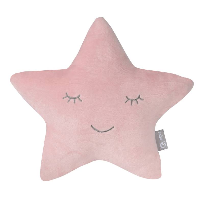 roba Kuschelkissen Stern 'roba Style', Rosa/Mauve, flauschiges Dekokissen für Baby- & Kinderzimmer roba Kuschelkissen Stern 'roba Style', Rosa/Mauve, flauschiges Dekokissen für Baby- & Kinderzimmer