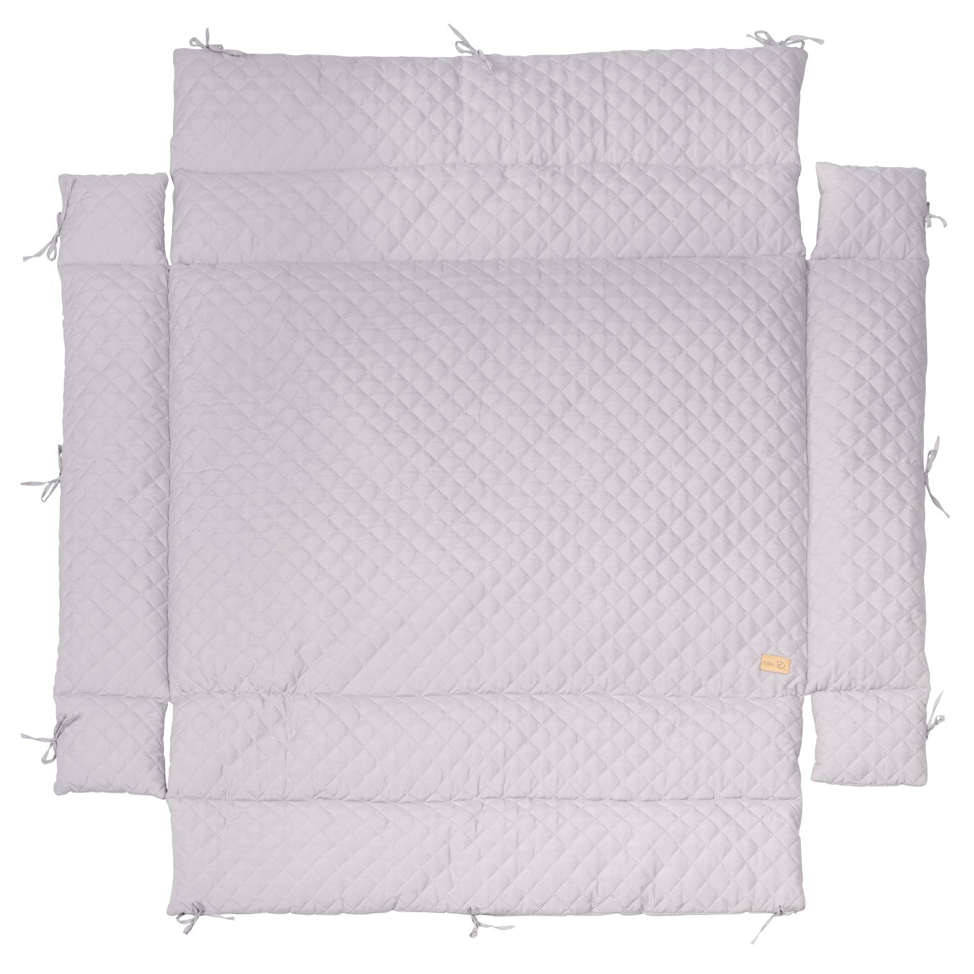 roba Laufgittereinlage 'roba Style' für Laufgitter 75 x 100 bis 100 x 100 cm - Silbergrau