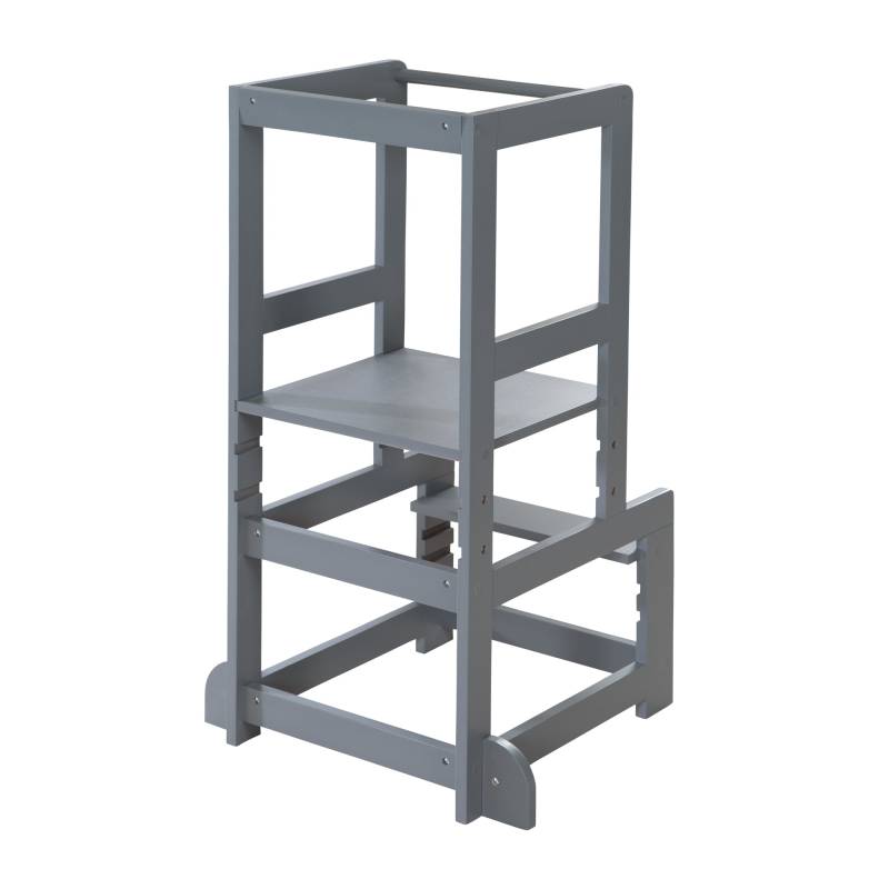 roba Lernturm anthrazit, sicherer Tritthocker für Kinder, ideal als Küchenhelfer, bis 80 kg belastbar roba Lernturm anthrazit, sicherer Tritthocker für Kinder, ideal als Küchenhelfer, bis 80 kg belastbar