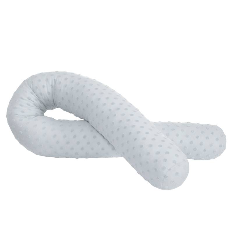 roba Organic Bettschlange 'Lil Planet' - Bio-Baumwolle - 170 cm lang, Ø 12 cm - Hellblau roba Organic Bettschlange 'Lil Planet' - Bio-Baumwolle - 170 cm lang, Ø 12 cm - Hellblau