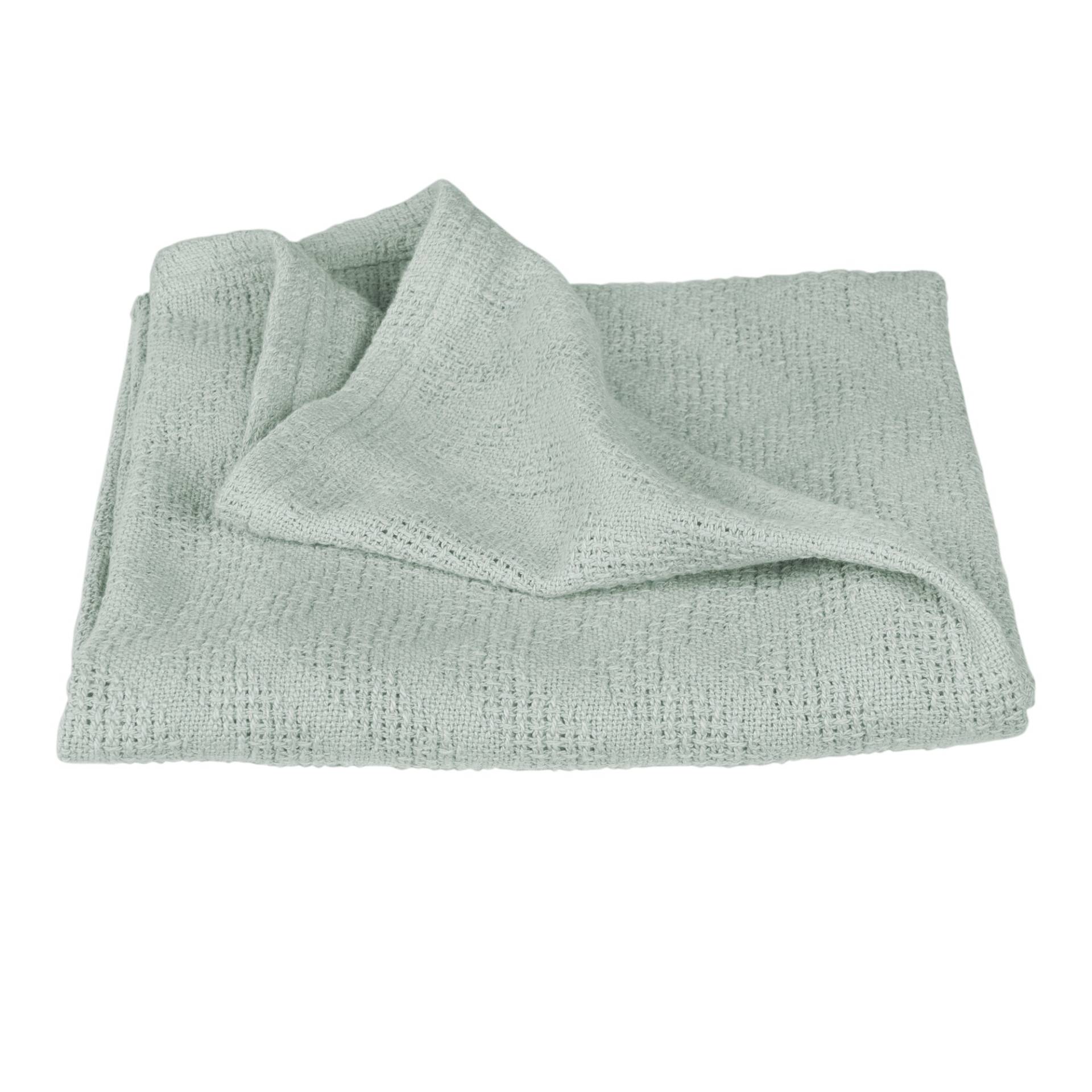 roba Organic Decke 'Lil Planet', Strickoptik, Bio-Baumwolle, GOTS zertifiziert, 80 x 80 cm