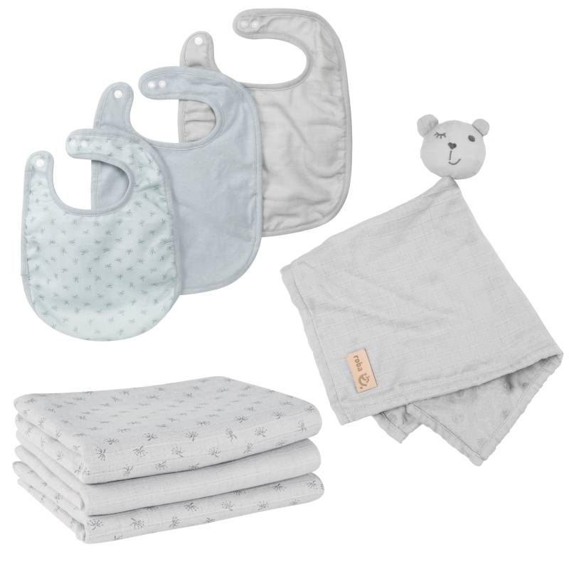 roba Organic Geschenkset Baby Essentials 'Lil Planet' silbergrau aus Bio-Baumwolle, GOTS zertifiziert roba Organic Geschenkset Baby Essentials 'Lil Planet' silbergrau aus Bio-Baumwolle, GOTS zertifiziert