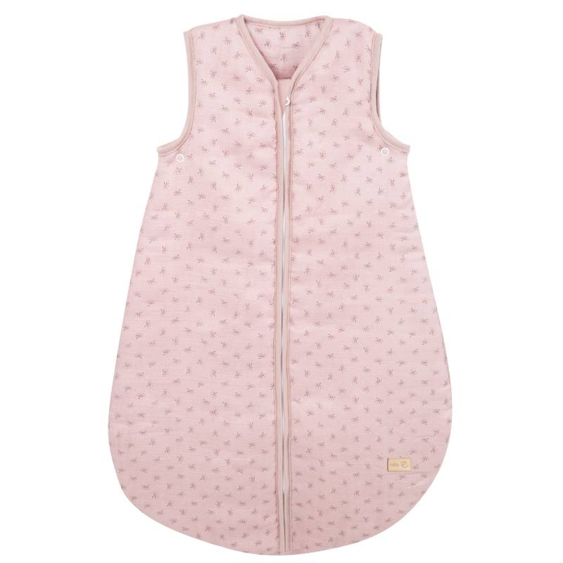 roba Organic Schlafsack 'Lil Planet' - 70 - 110 cm - Bio-Musselin (GOTS) - Rosa / Mauve