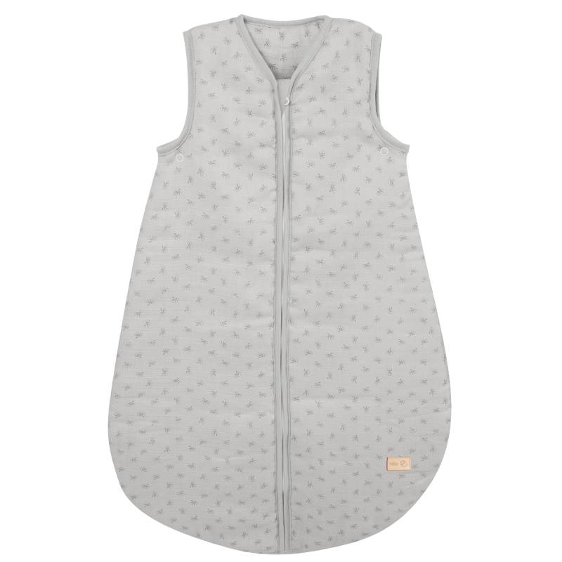 roba Organic Schlafsack 'Lil Planet' - 70 - 110 cm - Bio-Musselin (GOTS) - Silbergrau