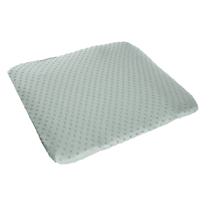 roba Organic Spannbezug für Wickelauflagen 'Lil Planet' frosty green, Bio-Jersey, GOTS, 75 x 85 cm