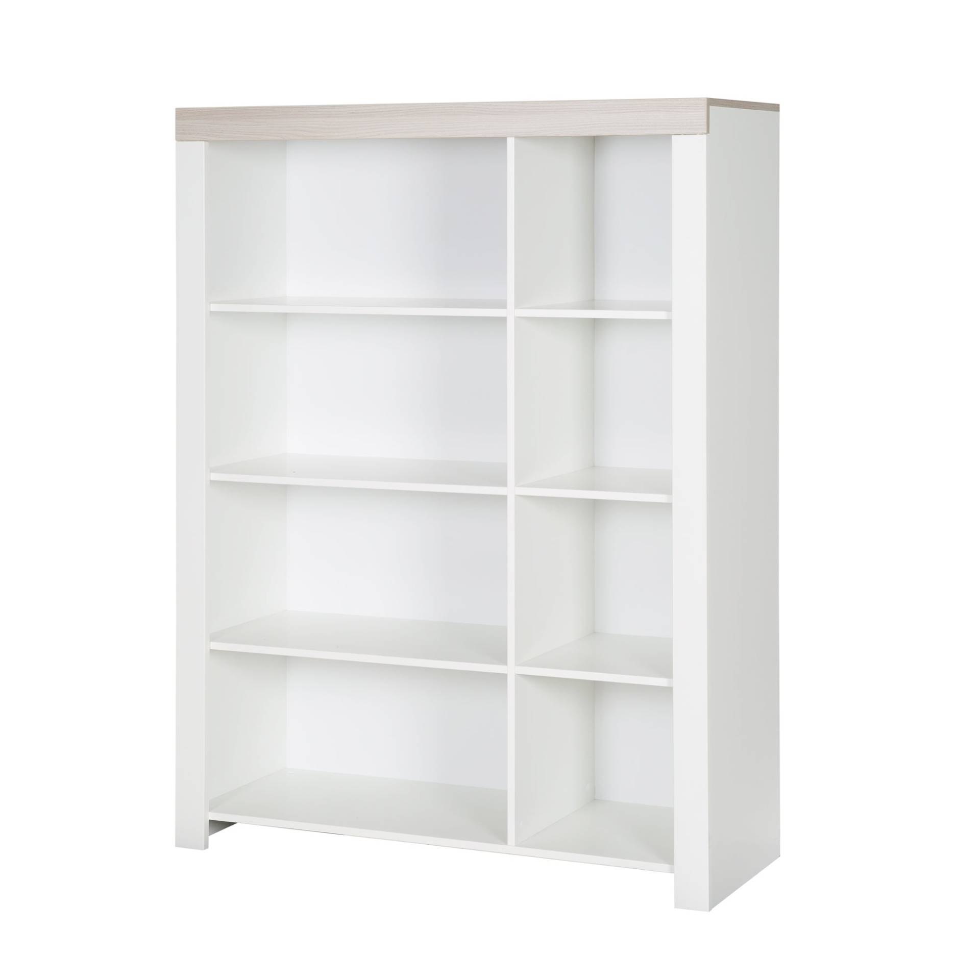 roba Quadratisches Spielregal 'Felicia' mit 8 offenen Fächern - Weiß / Luna Elm roba Quadratisches Spielregal 'Felicia' mit 8 offenen Fächern - Weiß / Luna Elm