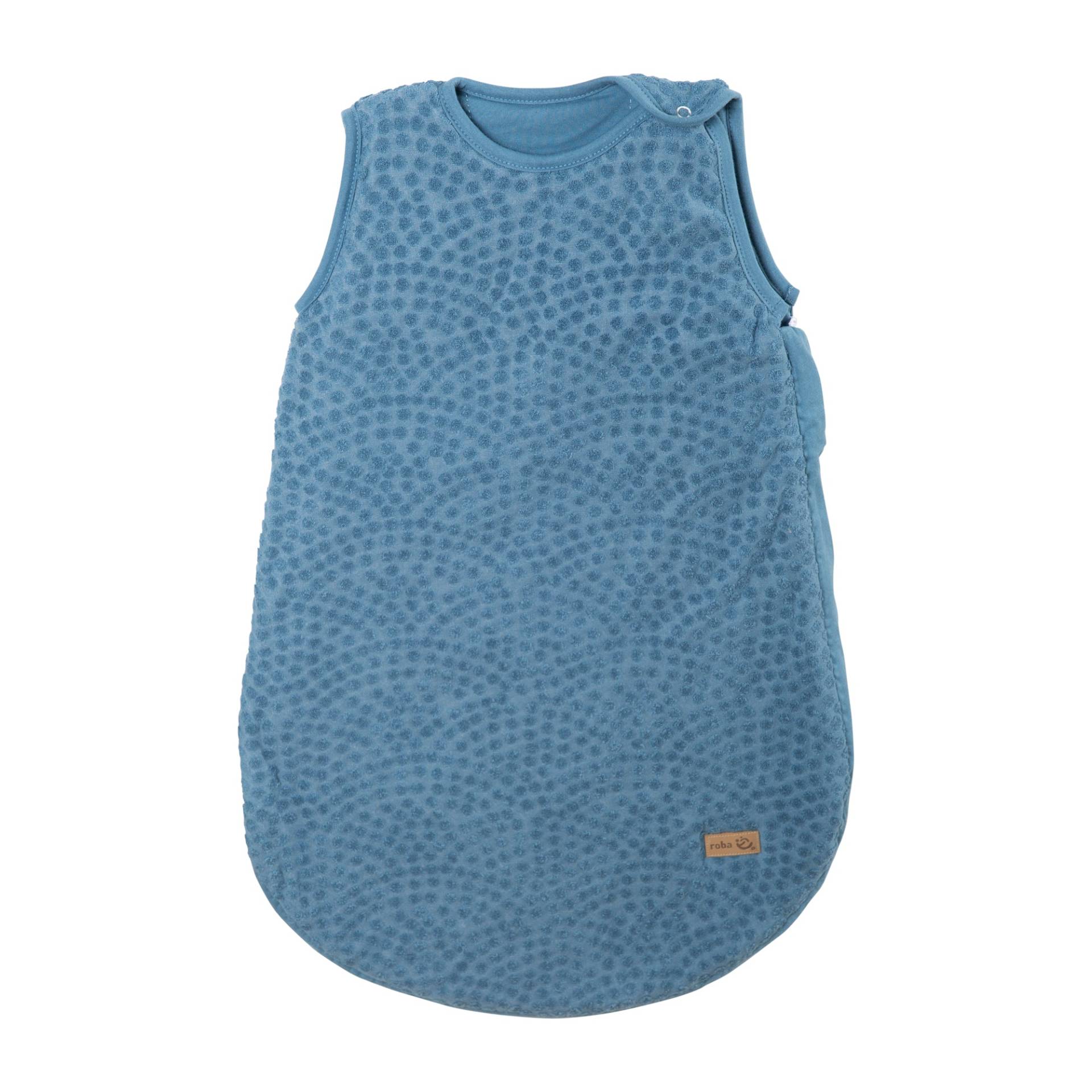 roba Schlafsack 70 - 90 cm 'Seashells Indigo' - Bio-Baumwolle - GOTS & Oeko-Tex zertifiziert