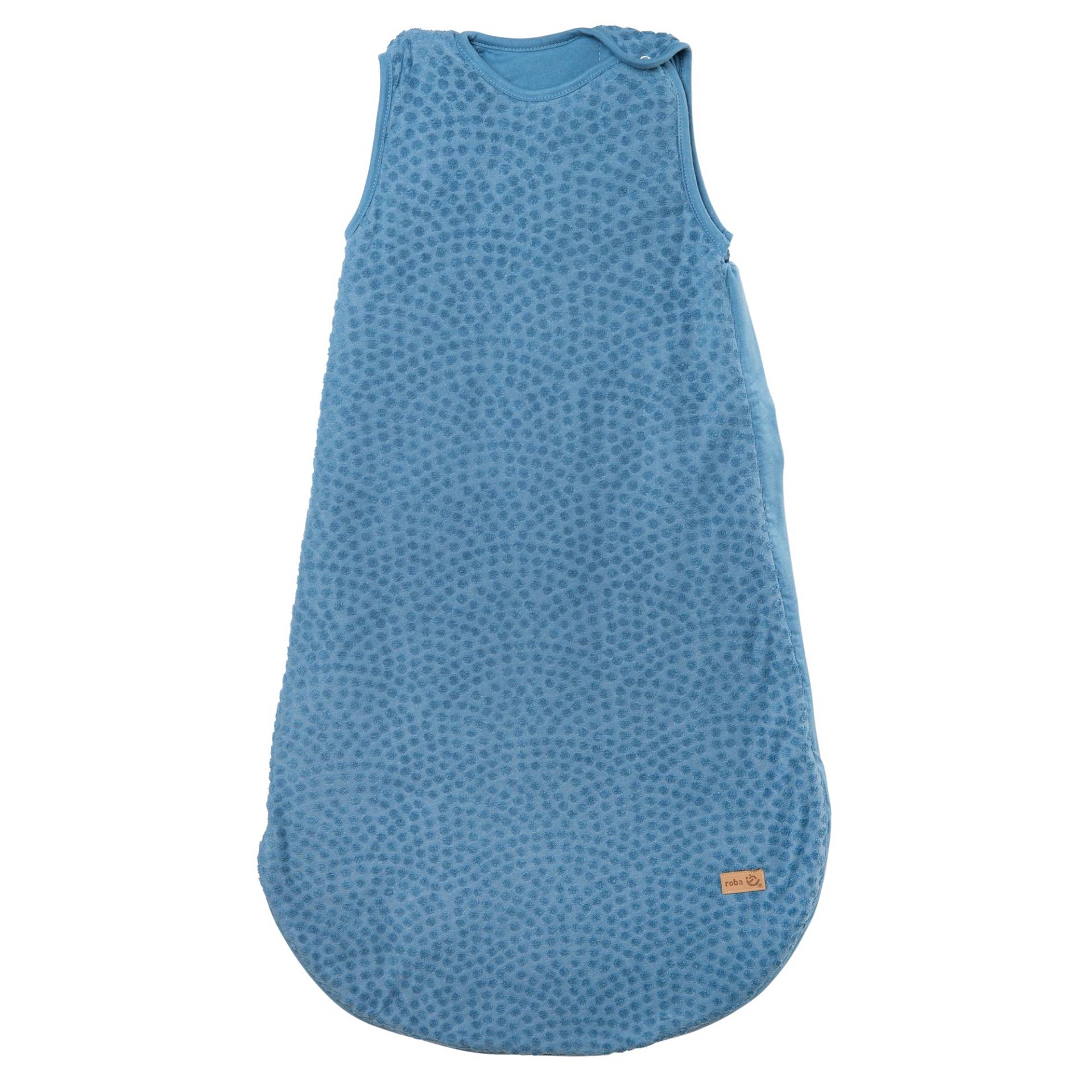 roba Schlafsack 70 - 90 cm 'Seashells Indigo' - Bio-Baumwolle - GOTS & Oeko-Tex zertifiziert