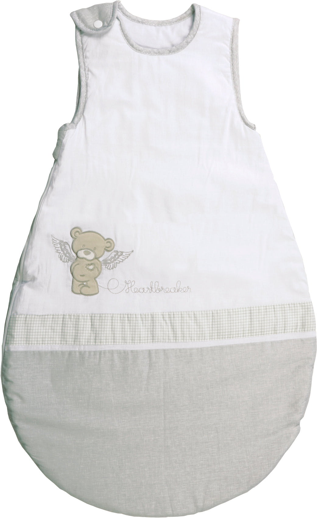 roba Schlafsack 'Heartbreaker', 70 - 90 cm, ganzjähriger Babyschlafsack, atmungsaktive Baumwolle, unisex