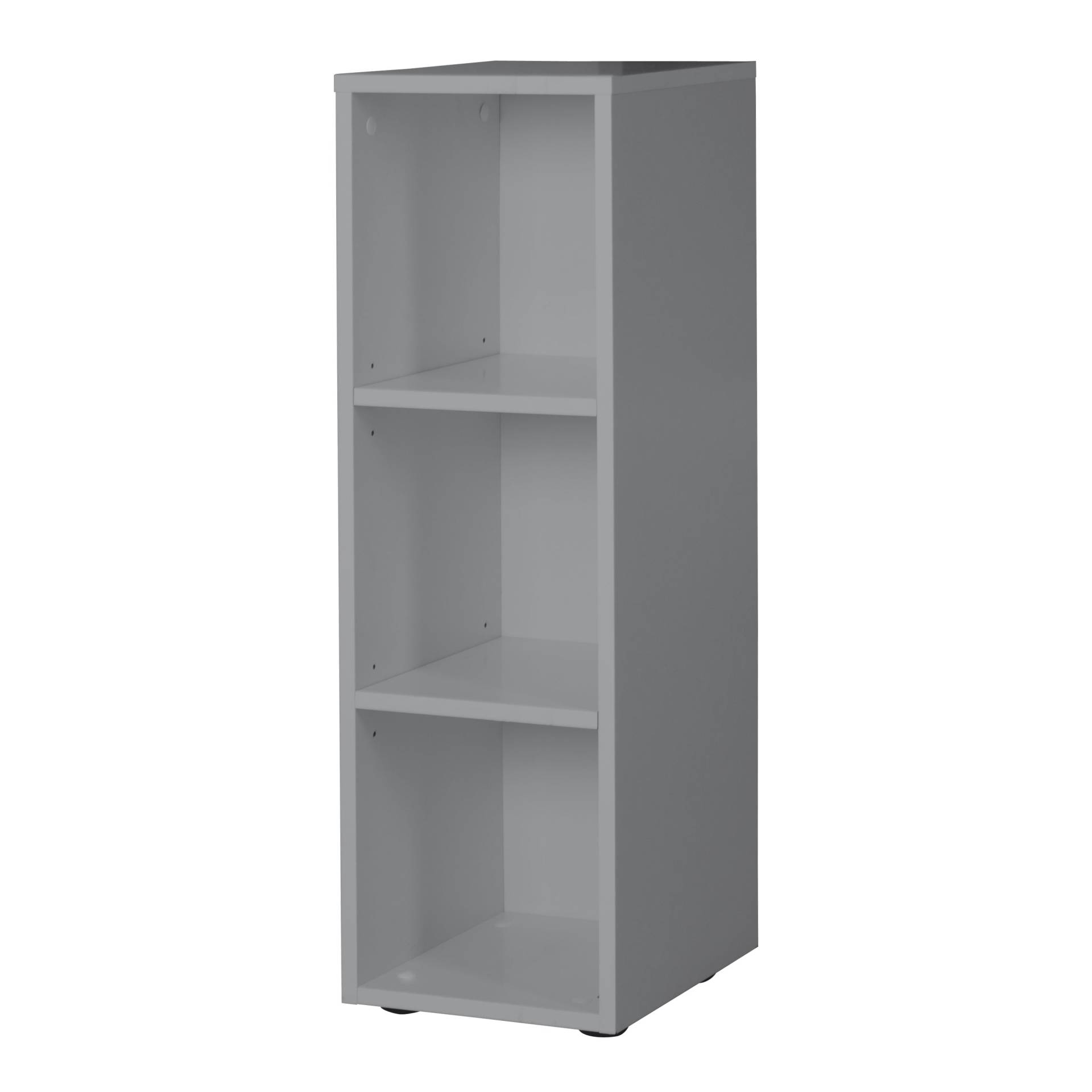 roba Seitenregal taupe, 2 Einlegeböden, Regal für Baby- & Kinderzimmer, HxBxT 88 x 27 x 32 cm