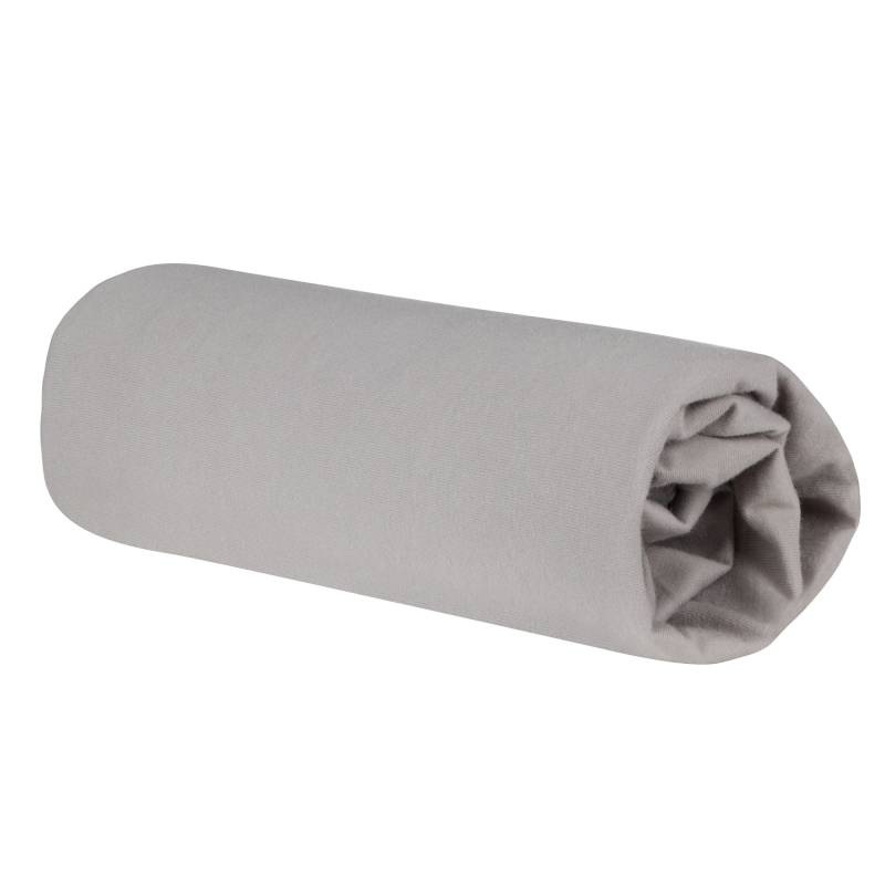 roba Spannbettlaken 'Lil Planet' silbergrau, aus Single Jersey, 100 % Bio-Baumwolle roba Spannbettlaken 'Lil Planet' silbergrau, aus Single Jersey, 100 % Bio-Baumwolle
