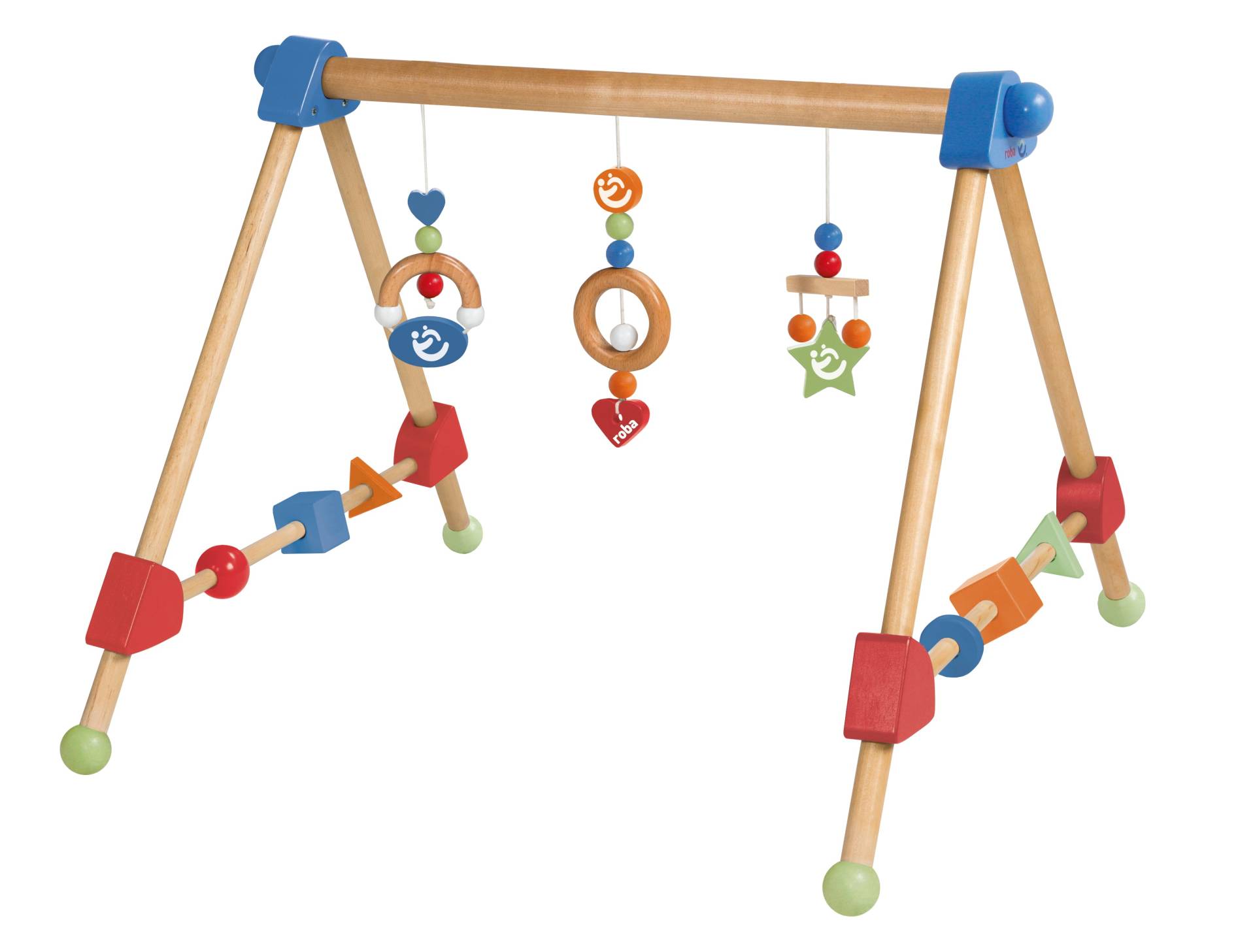 roba Spieltrapez, Spiel- & Greiftrainer, mehrfarbig, H x B x T: 42,5 x 61 x 44,5 cm