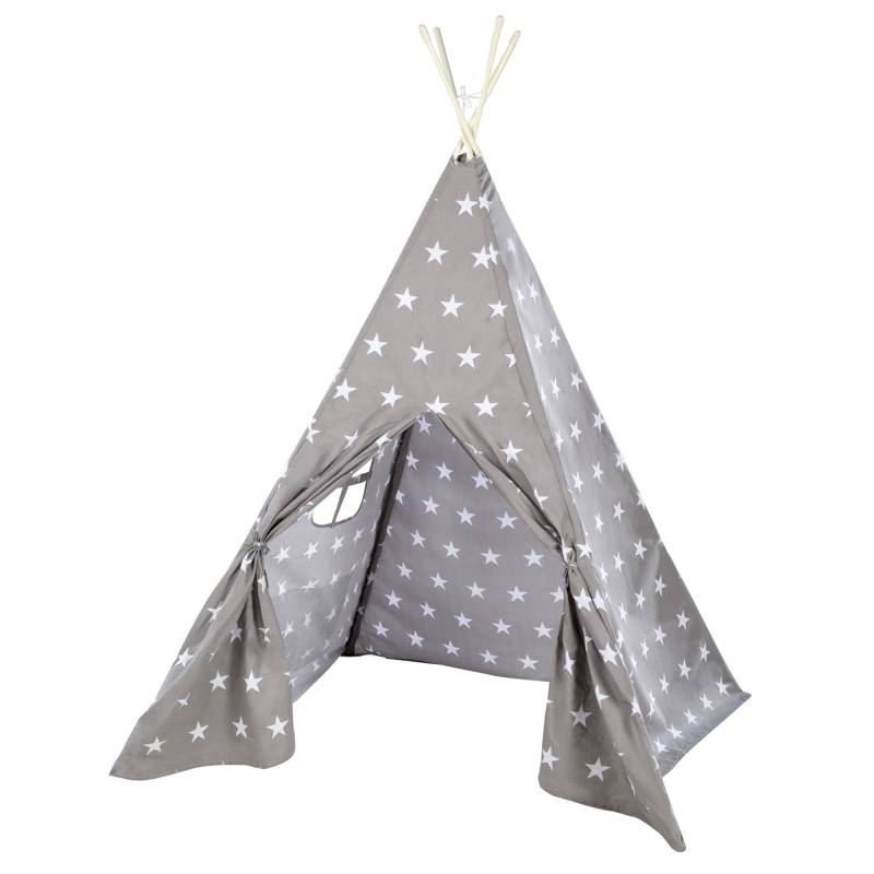 roba Spielzelt 'Little Stars', Bodenunterlage & Tragetasche, Wigwam für Kinderzimmer & Outdoor roba Spielzelt 'Little Stars', Bodenunterlage & Tragetasche, Wigwam für Kinderzimmer & Outdoor