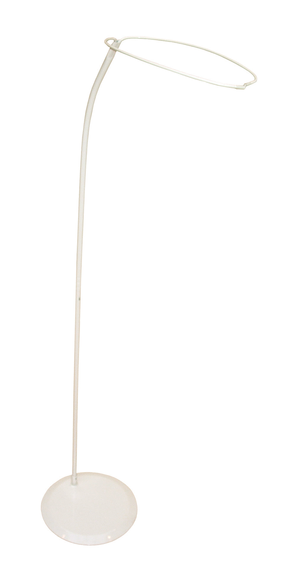 roba Stand-Himmelstange, Universal Himmelhalter freistehend, weiß, Betthimmel rund ca. 150 cm