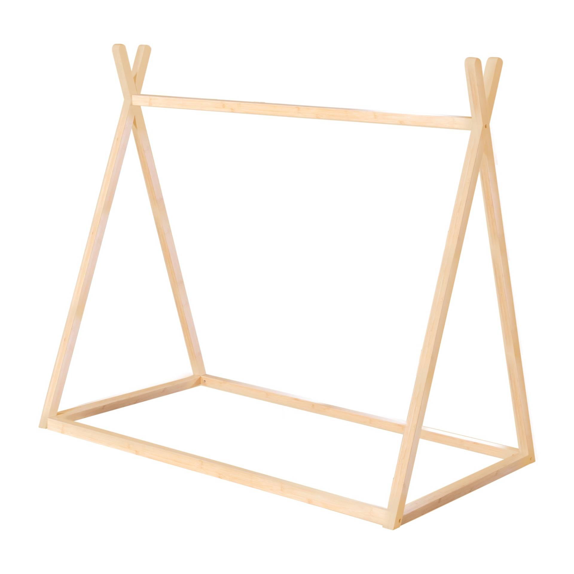 roba Tipilounge 70 x 140 cm - Montessori-Bett aus Bambus-Holz - FSC zertifiziert