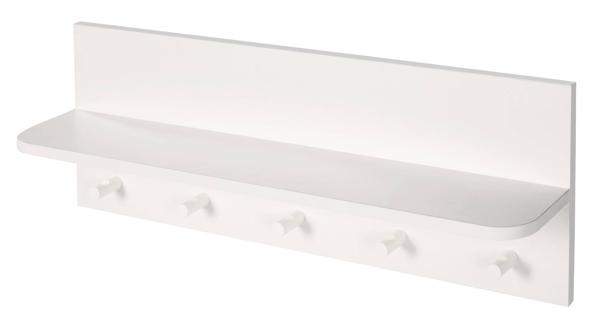 roba Wandgarderobe, 1 Ablage, 5 Haken, für Wand Diele/Bad oder Garderobe im Kinderzimmer