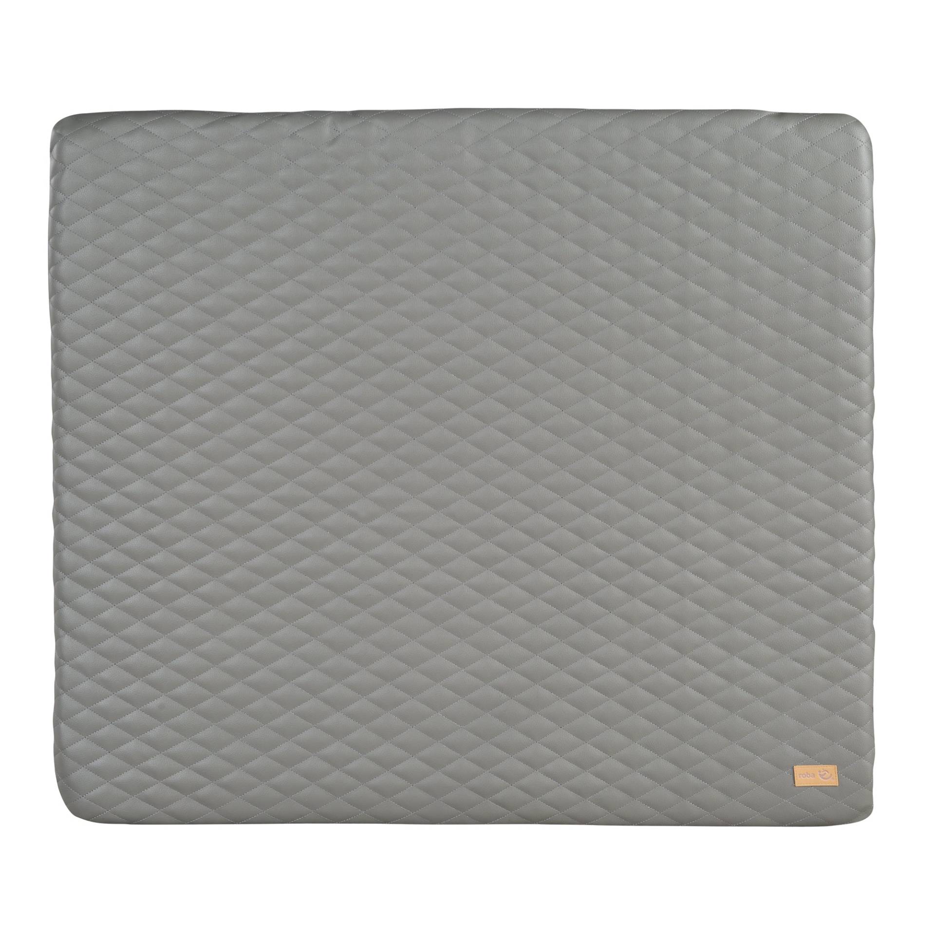 roba Wickelauflage 'Luxe' 85x75, abwischbares PU-Leder, Design 'Stone gesteppt'
