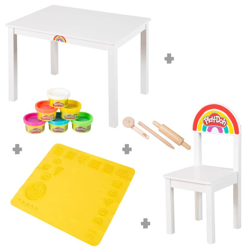 roba roba x Play-Doh Kindersitzgruppe mit Spielzubehör
