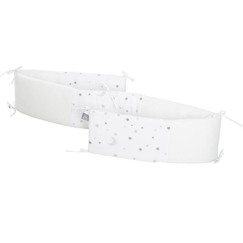roba 'safe asleep®' Nestchen Easy Air 'Sternenzauber grau', luftzirkulierend, mit AIR-Balance-System