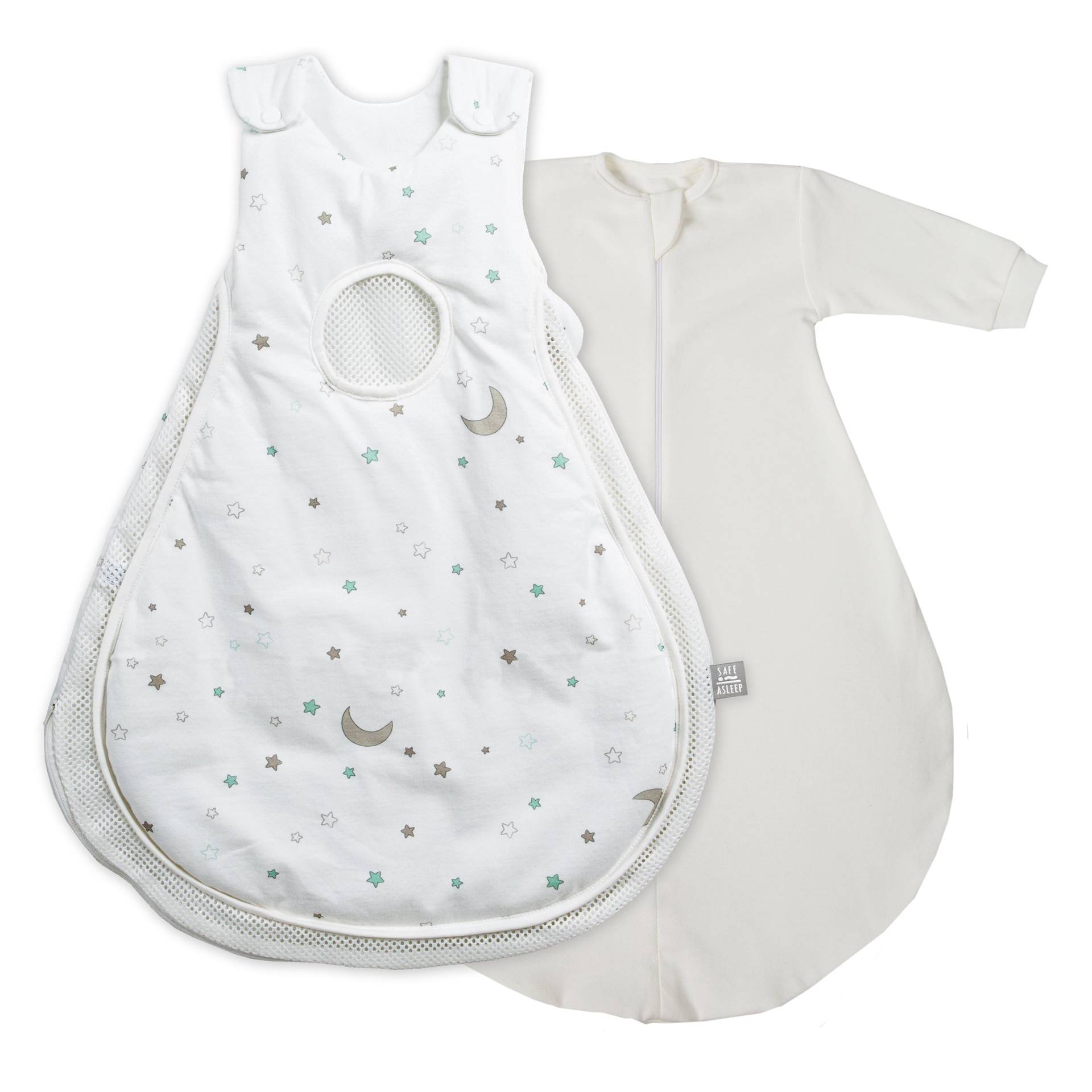 roba 'safe asleep®' Schlafsack Air PLUS, design 'Sternenzauber' inkl. Strampelsack