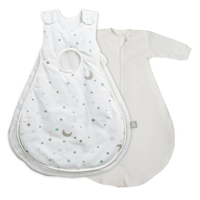 roba 'safe asleep®' Schlafsack Air PLUS, design 'Sternenzauber' inkl. Strampelsack
