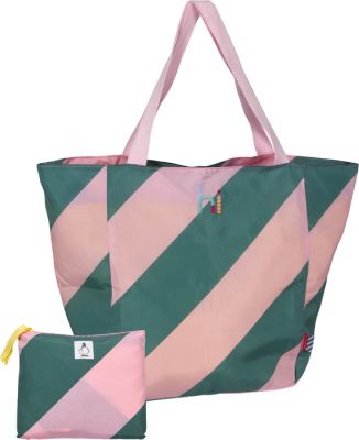rosa/grün, Shopper - Taschenzauber
