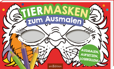 rundum - Lustige Masken zum Ausmalen