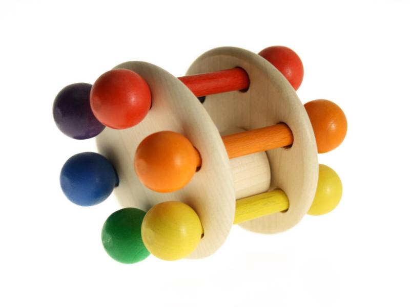 rundum - RUNDUM Greifling Krabbelspielzeug Roller