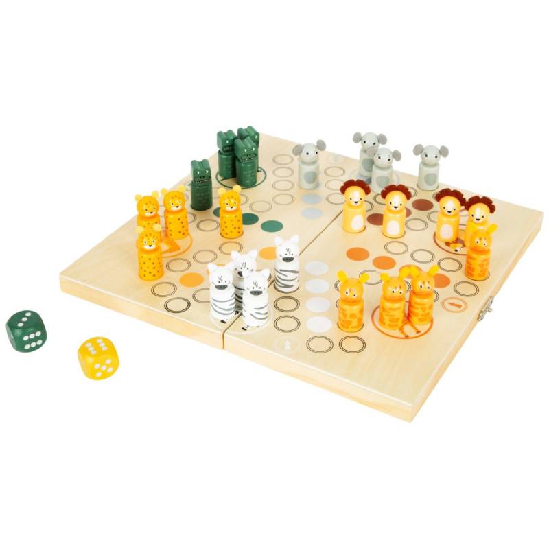 small foot Ludo für 6 Spieler „Safari“ small foot Ludo für 6 Spieler „Safari“