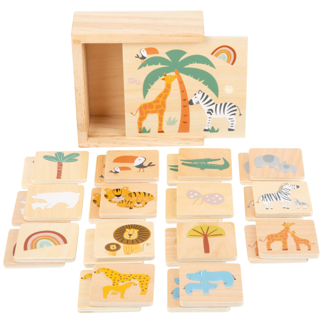 small foot Memo „Safari“