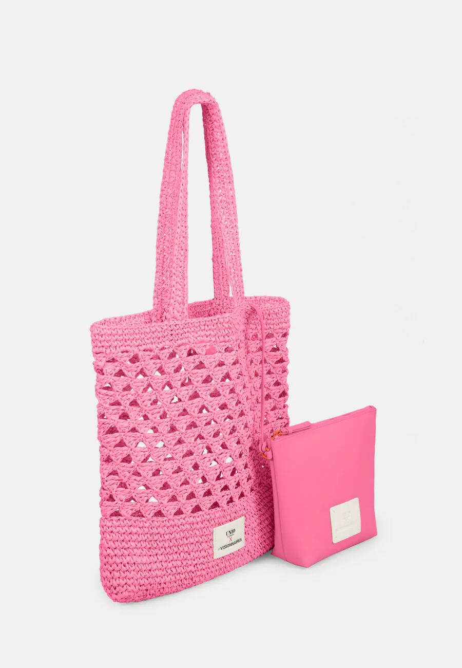 unio hamburg - Shopper Raffia Unio barbie