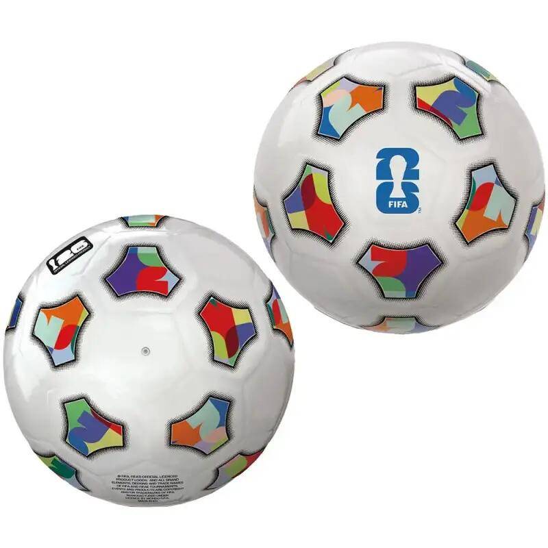 van der Meulen - Ball / Fußball / klein / weiss WM-Design / 21 cm