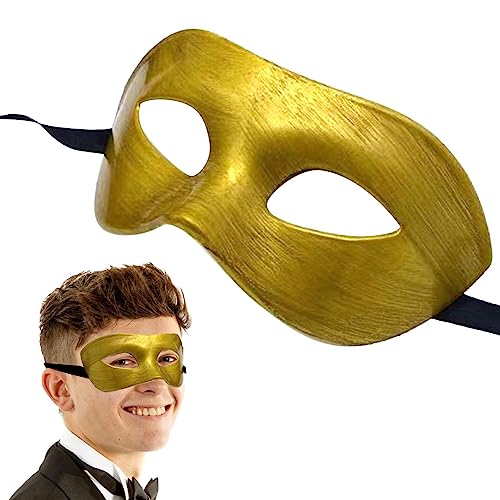 biteatey Maskerade Gesichtsbedeckung | Halbe Gesichtsbedeckung | Wiederverwendbare tragbare venezianische Karnevals-Halloween-Party-Gesichtsabdeckung für Karneval, Cosplay, Halloween von biteatey