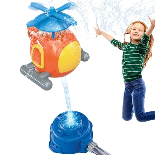 biteatey Sommersprinkler für Kinder, Sprinkler-Raketenstartspielzeug,Wasserspielzeug-Raketen-Sprinklerspray - Raketenstart-Sprinkler sprüht 20 Fuß, Garten-Sommerspiel für und Mädchen von biteatey