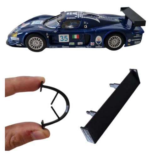blackslot Flexibler Spoiler, Carrera Zubehör für 132 Maserati MC12, Carrera Bahn Zubehör, Tuning Kleinteil Ersatzteil blackslot Flexibler Spoiler, Carrera Zubehör für 132 Maserati MC12, Carrera Bahn Zubehör, Tuning Kleinteil Ersatzteil von Blackslot