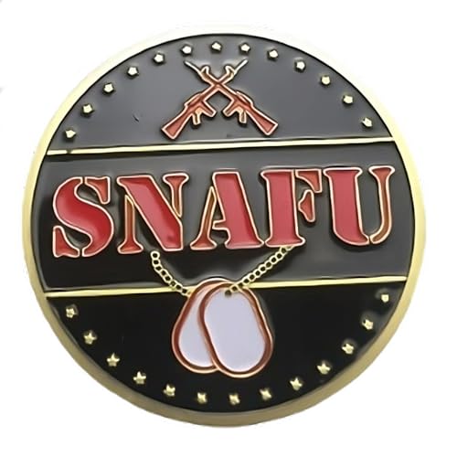 FUBAR Snafu Military Flipping Challenge vergoldete Münze FUBAR Snafu Military Flipping Challenge vergoldete Münze von blinkee
