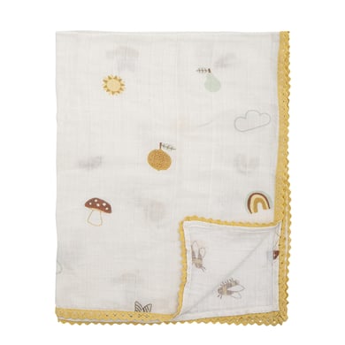 bloomingville Babydecke "Agnes" weiß von Bloomingville
