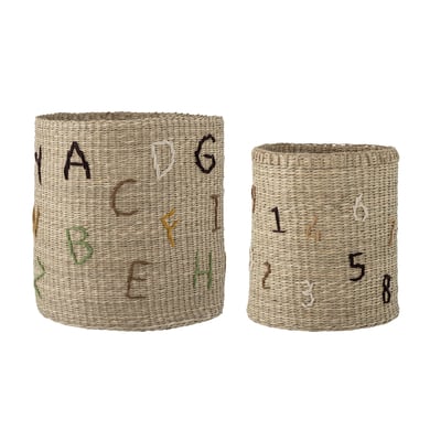 bloomingville Mini Dinne Korb 2er-Pack natur von Bloomingville