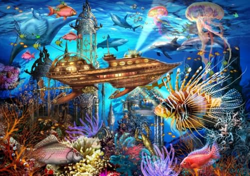 bluebird Puzzle Aqua City - 1000 Teile von bluebird