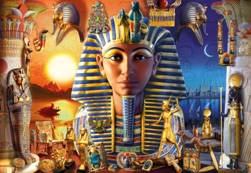 bluebird Puzzle Egyptian Treasures - 1000 Teile von bluebird