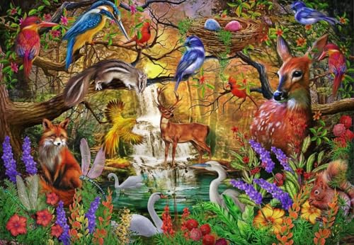 bluebird Puzzle Goldener Wald - 1000 Teile von bluebird